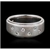 14KT White Gold 0.35 ctw Diamond Ring
