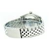Image 4 : Rolex Mens 36mm Stainless Steel MOP Emerald String Diamond Datejust Wristwatch