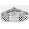 Image 5 : Rolex Mens 36mm Stainless Steel MOP Emerald String Diamond Datejust Wristwatch