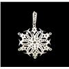 Image 2 : 1.69 ctw Diamond Pendant - 18KT White Gold