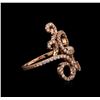0.70 ctw Diamond Ring - 14KT Rose Gold