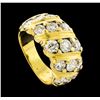 Image 4 : Diamond Ring - 14KT Yellow Gold