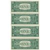 Image 2 : 1957 $1 AU/Unc Silver Certificate Currency Lot of 4