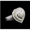 Image 1 : 1.80 ctw Diamond Ring - 14KT White Gold