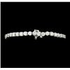 Image 3 : 7.15 ctw Diamond Bracelet - 18KT White Gold
