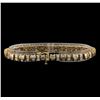Image 2 : 4.90 ctw Diamond Bracelet - 14KT Yellow Gold