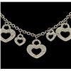 Image 2 : 2.00 ctw Diamond Necklace - 18KT White Gold