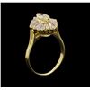 Image 4 : 1.50 ctw Diamond Ring - 14KT Yellow Gold