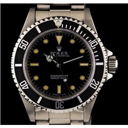 Rolex Stainless Steel Submariner Men's Watch