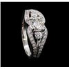 Image 4 : 1.08 ctw Diamond Ring - 14KT White Gold