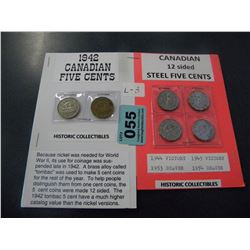 CANADIAN NICKEL COLLECTION