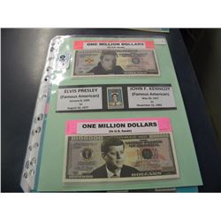 ONE MILLION DOLLAR NOVELTY NOTES
