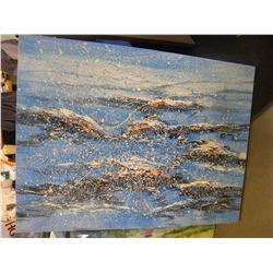 OIL ON CANVAS APPROX 3'X4'