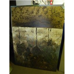 OIL ON CANVAS APPROX 35"X48"