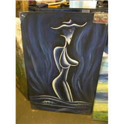 OIL ON CANVAS APPROX 2'X3'