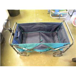 FOLDING 4 WHEEL CART