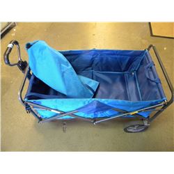 FOLDING 4 WHEEL CART
