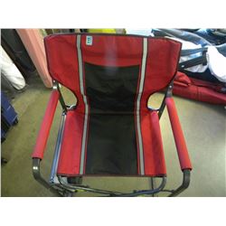 RED FOLDING CHAIR