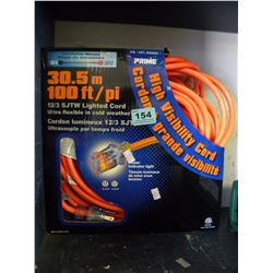 100FT LIGHTED EXTENSION CORD