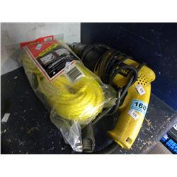 NYLON ROPE DEWALT DRILL