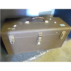 LARGE BROWN TOOLBOX