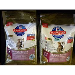 4 7LB BAGS OF MULTI CAT FOOD