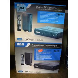 4 RCA DIGITAL TV CONVERTERS
