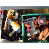 Image 1 : HUSKY BAG/CAULKING/CRATE OF CORDLESS DRILLS