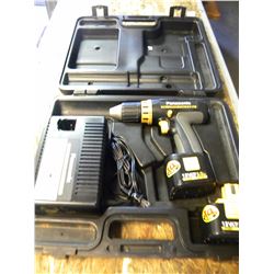 PANASONIC CORDLESS DRILL WITH CASE