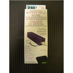 NEW USB MOBILE TABLET AND PHONE CHARGER