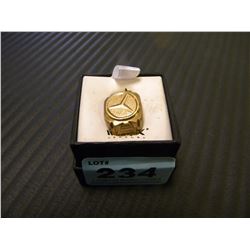 18K GOLD MERCEDES RING