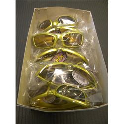 BOX OF NEW KIDZ SUNGLASSES WITH UVA UVD PROTECTION