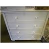 Image 1 : WHITE 4 DRAWER HIBOY DRESSER