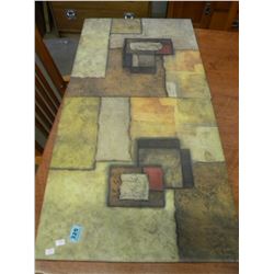 PR OF MATCHING OIL ON CANVASS