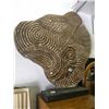 Image 1 : LARGE WOOD CARVING ON STAND(FRIEGHT DAMAGE)