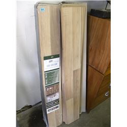 4 BOXES OF 22.93 SQ FT PER BOX OF INTERLOCKING OAK FLOORING/SEIZED FREIGHT
