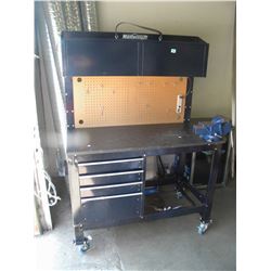 MASTERCRAFT WORKSTATION WITH VISE