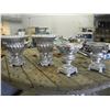 Image 1 : 5 SILVER VASES (FREIGHT DAMAGE)