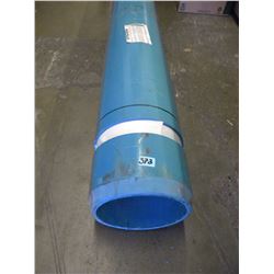 APPROX 20FT PVC PIPE 9" DIAMETER/SEIZED FREIGHT