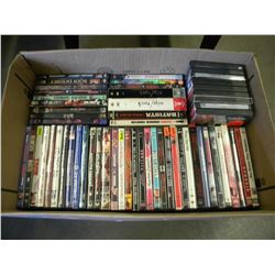 LARGE BOX OF DVD'S