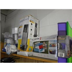 SHELF OF HEATERS/BRITA FILTERS/ETC
