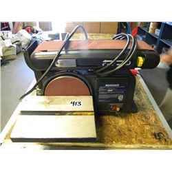 MASTERCRAFT BELT AND DISC SANDER COMBO