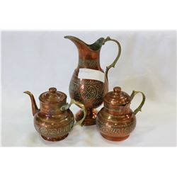 BRASS TEASET