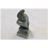 Image 2 : GENUINE SOAPSTONE CARVING SEALS ON CLIFF SIGNED RICK THOMAS