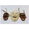 Image 1 : THREE WOOD MASKS