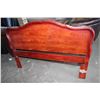 Image 1 : MAHOGANY FRENCH PROVINCAL HEADBOARD