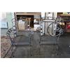 Image 1 : TWO ORNATE METAL PATIO CHAIRS