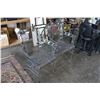 Image 2 : TWO ORNATE METAL PATIO CHAIRS