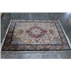 Image 1 : DECORATIVE 5X7 FRINGED AREA CARPET