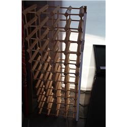 LARGE WOOD WINE RACK